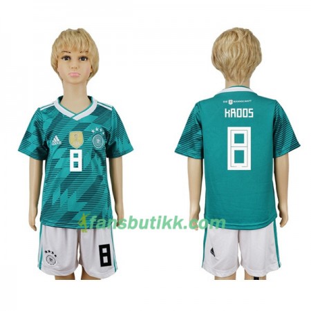 Fotball-VM 2018 Tyskland drakt Kroos 8 Barn Bortetrøye